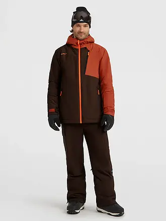 O'NEILL | Herren Snowboardjacke FWC Cruz Block Hoodie | orange